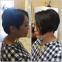 Brazilian Blow Out Short Hair