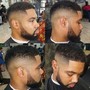 Fade and beard ( there may be a wait when you pull up)