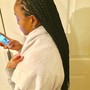 Micro or small Cornrows, natural hair only