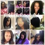 Silk press/natural hair