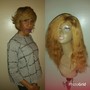 Medium length Custom made wig