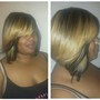 Shampoo and Wrap ( straight or relaxed hair)