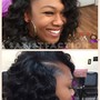 Silk press(natural hair)