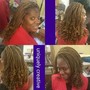 Relaxer Touch Up with a service