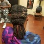 box braids  (hair included)