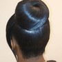 Ponytail and Relaxer