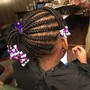 Butt length individual braids Add $40