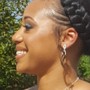 Ponytail for relaxed hair