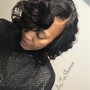 Natural hair twist out