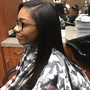 Silk outs/flat irons