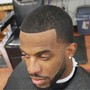 Line up w/Taper fade  haircut