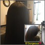 Silk Press Straight+Deep Condition+Trim