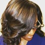 Quick Weave (relaxed hair)