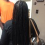 Weave(natural hair above  mid back)