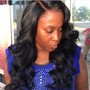 FRONTAL Sew In ((frontal+3bundles 22-26 inches))