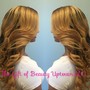 Wig install with shampoo natural hair and braid up