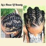 4 Feed In Braids