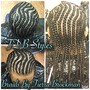 Basic braid down (for wig install)