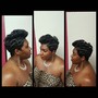 Wedding Updo styling