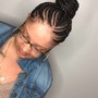 Two strand twist on natural hair