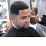 Men's Haircut w/facial hair