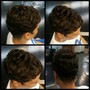 Relaxer/Texturizer, cut and style