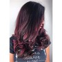 Women's Haircut w color service