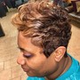 Shampoo/SilkPress(Short-natural Hair)