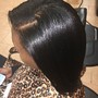 Shampoo/Silk Press (Long-Natural Hair)