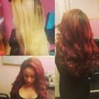 microbead extensions touch  up