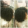 Natural Twist Out or Flat Twist