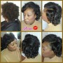 Touch Up Relaxer and style