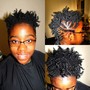 Natural hair trim