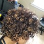 Natural Hair "Roller Set"