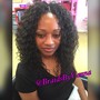 Natural Hair Braid Out