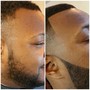 Men's beard lining  with out enhancements