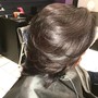 Silk Press Updo