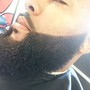 Men's beard lining  with out enhancements