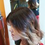 Balayage and cut