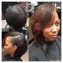 Bohemian braided Bob