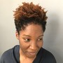 Two Strand Twists w/Loc Re-twist