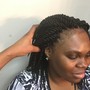 Weave braid foundation