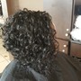 Shampoo and Style (relaxed hair)