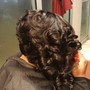 Silk press ( Natural Hair)