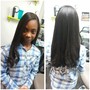 Sew-In with leave out