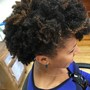 Natural hair consultation