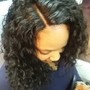 Flat Twists with added hair