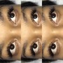 Colored lash extensions