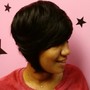 Short & Sassy( curl ONLY haircut addtional $)