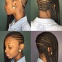 2 - 3 Feed In Braids